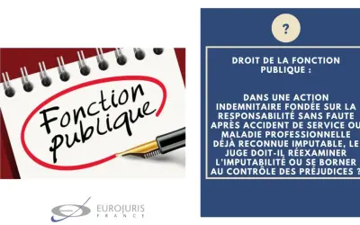 Modèle lettre reconnaissance maladie professionnelle fonction publique. Illustration juridique sur le droit de la fonction publique.
