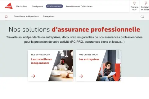 MAIF propose des solutions d'assurance professionnelle pour les indépendants et les entreprises. La **reclamation MAIF** est simplifiée grâce à des offres adaptées.