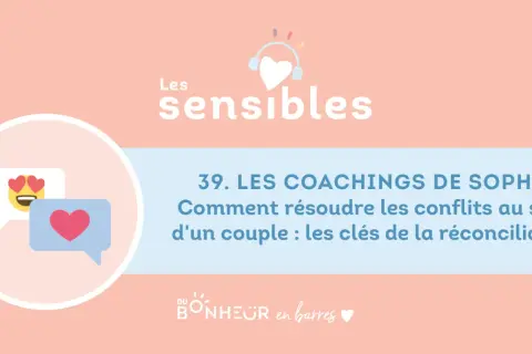 Les coachings de Sophie aident à résoudre les conflits au sein d'un couple. Une lettre de demande de changement de service pour conflit peut être utile.