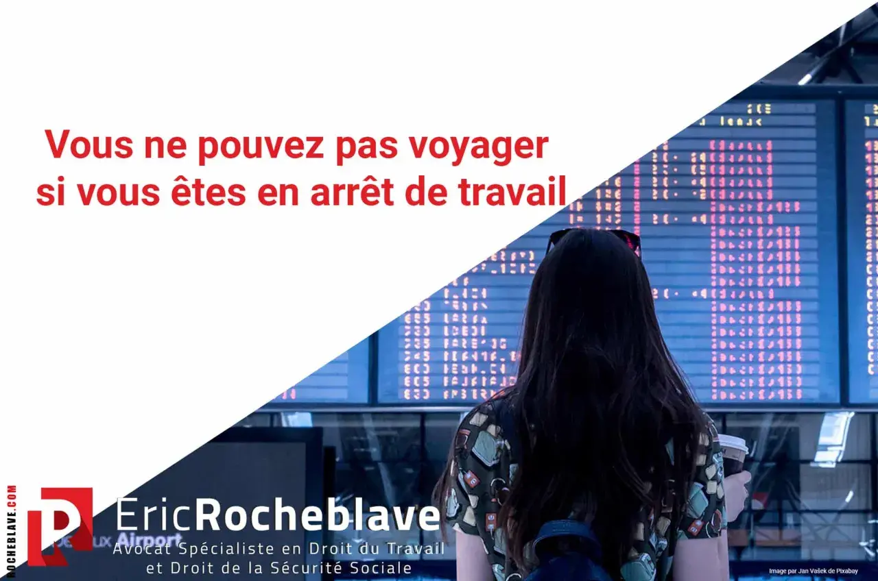 Modèle de lettre pour autorisation de partir en vacances CPAM. Une femme regarde un tableau des départs à l'aéroport.