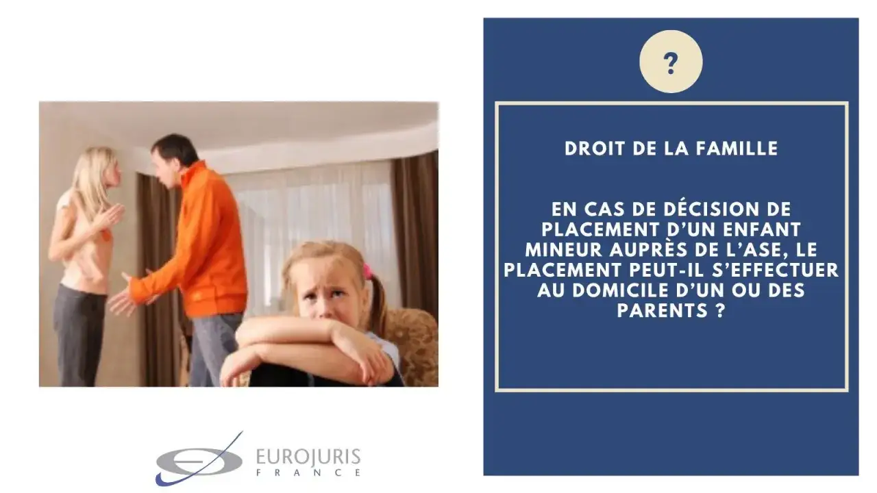 Un enfant effrayé observe ses parents se disputer. La question