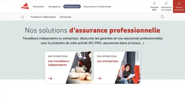 MAIF propose des solutions d'assurance professionnelle pour les indépendants et les entreprises. La **reclamation MAIF** est simplifiée grâce à des offres adaptées.